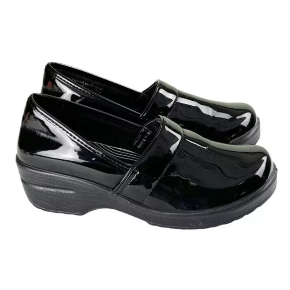 Easy works Lyndee patent leather clog
